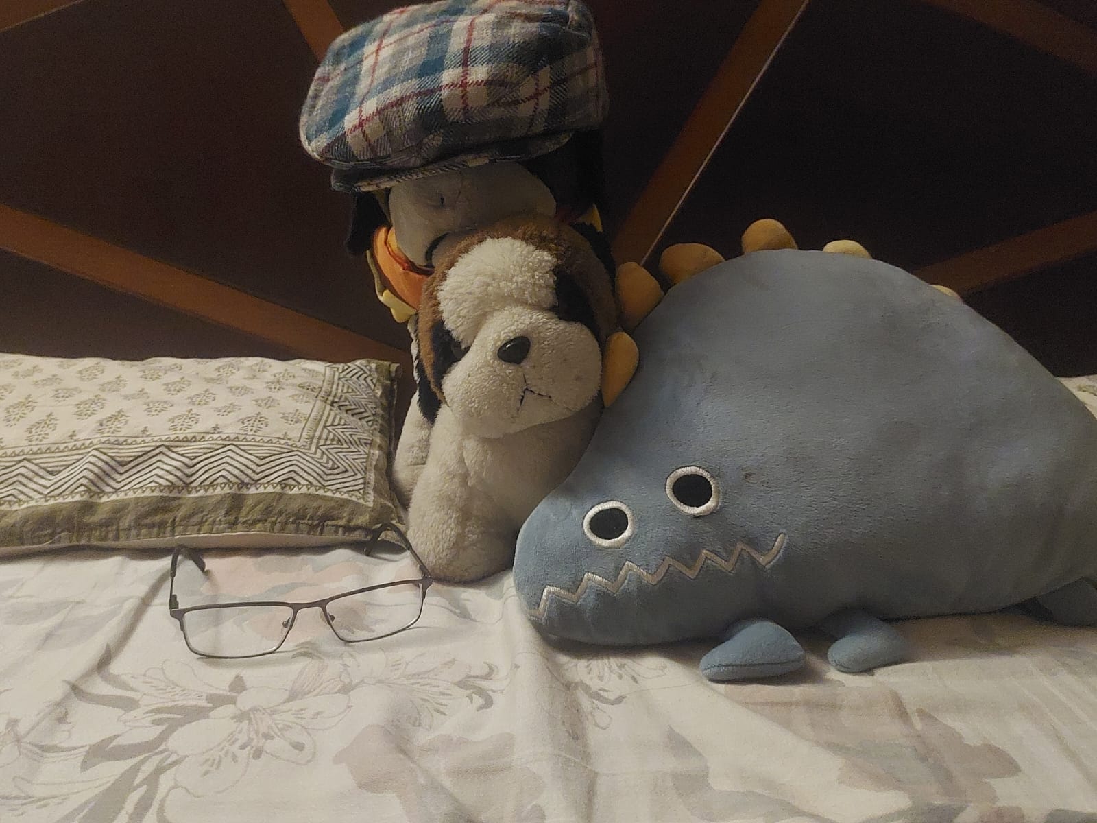 Soft toys and my glasses